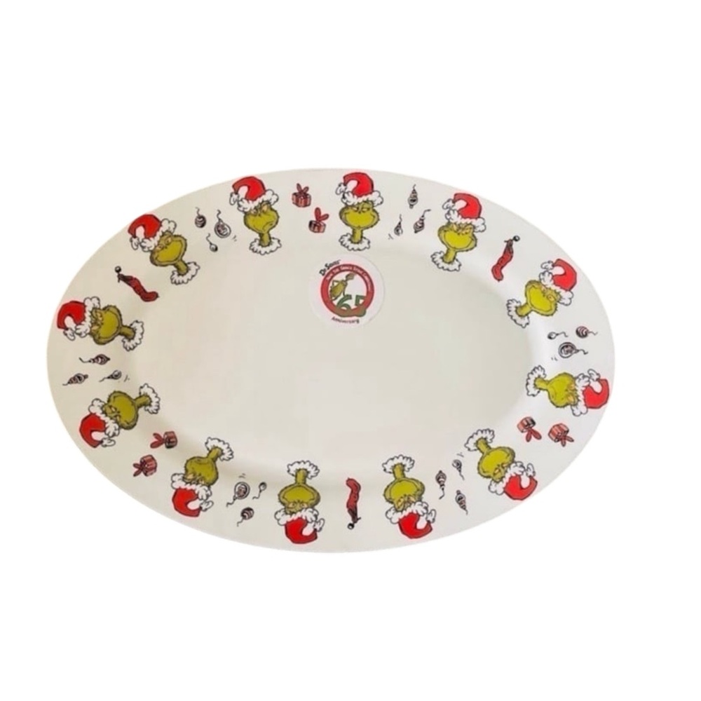 The Grinch 65th Anniversary Oval Platter